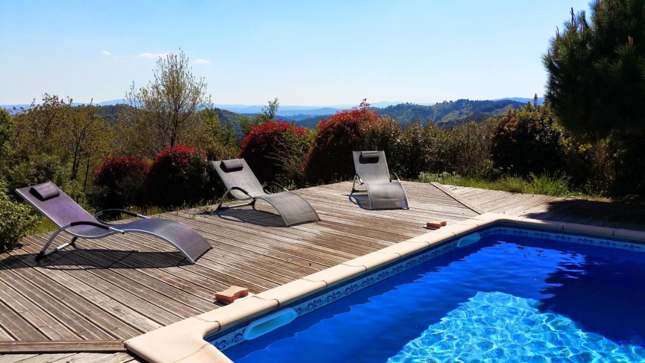 Le Clos Des Mimosas Saint-Andeol-de-Vals ภายนอก รูปภาพ